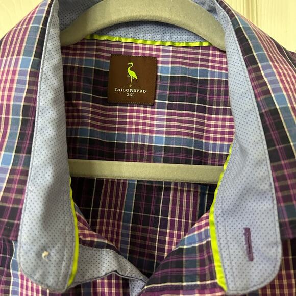 Tailorbyrd Casual Button-down Shirt Size 2xl - Picture 6 of 11